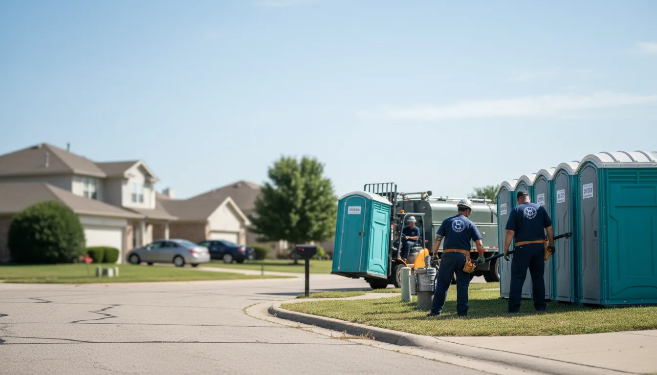 Porta Potty Rental in Bushland, TX near me
